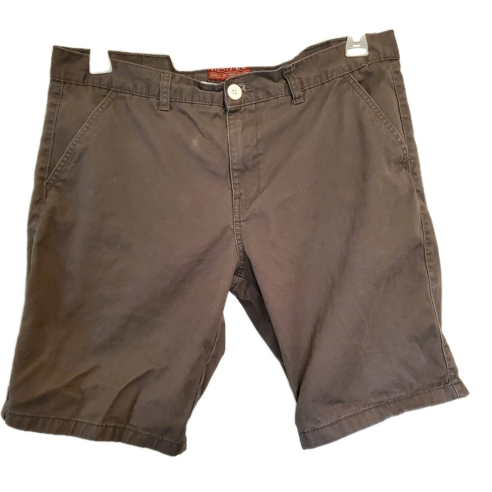 West Ace Shorts‎ Mens Size 36 Gray Cotton